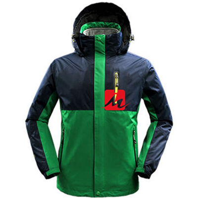3 en las chaquetas impermeables de 1 Softshell impermeabilice caminar la chaqueta Costura-sellada
