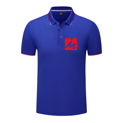 Golf respirable de secado rápido Polo Shirts de Polo Shirts Short Sleeve Casual