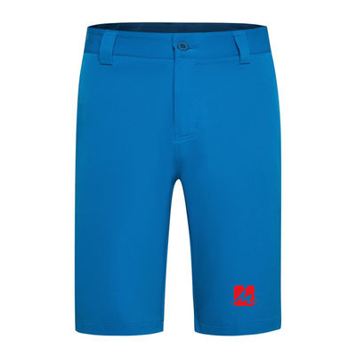 Sequedad rápida de la humedad de los pantalones cortos del golf del estiramiento del golf de los pantalones de los hombres de encargo del verano