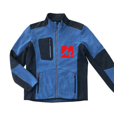 Sudadera respirable personalizada a prueba de viento del poliéster del mercado uniforme del trabajo