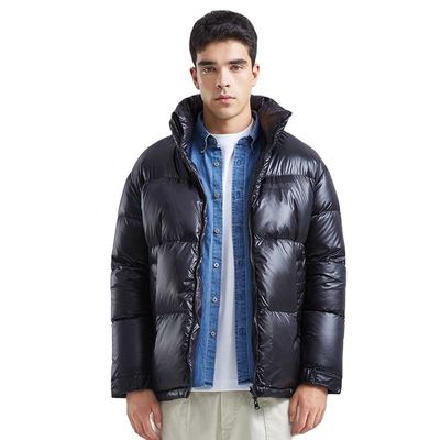Abajo de la ropa para hombre de la chaqueta al aire libre del fumador del invierno el cortocircuito 2 cara el poliéster 100%