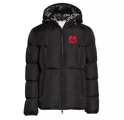 Duck Down Jacket Thick Warm blanco ligero abajo de la chaqueta con capucha