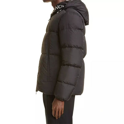 Duck Down Jacket Thick Warm blanco ligero abajo de la chaqueta con capucha