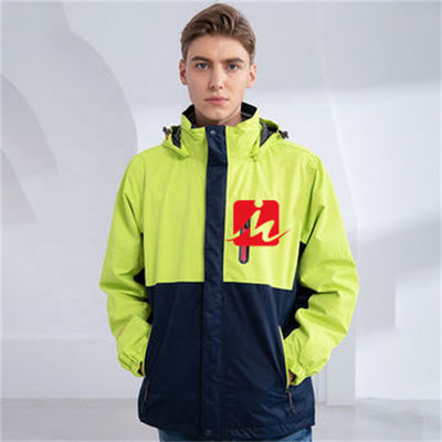 3 en las chaquetas impermeables de 1 Softshell impermeabilice caminar la chaqueta Costura-sellada