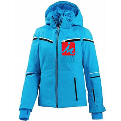 SKI Outerwear Outdoor Sport de las mujeres de las chaquetas de Softshell de la prenda impermeable del poliuretano del poliéster