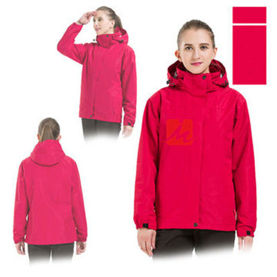 Chaquetas impermeables coloridas Ski Snow Jacket With Hood de la cazadora