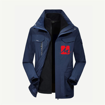 Chaqueta de la guarnición del poliéster del paño grueso y suave del invierno de las chaquetas de Softshell de la prenda impermeable de la cazadora