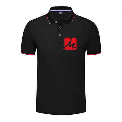 Las camisetas de algodón casuales de los hombres del OEM hicieron punto el golf respirable Polo Shirts