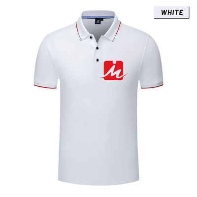 Las camisetas de algodón casuales de los hombres del OEM hicieron punto el golf respirable Polo Shirts