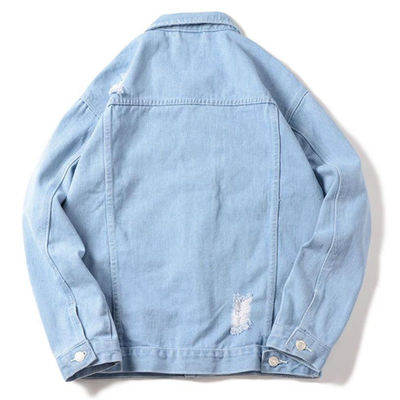 Chaqueta que monta casual de Streetwear de las chaquetas del dril de algodón del bordado del algodón del poliéster
