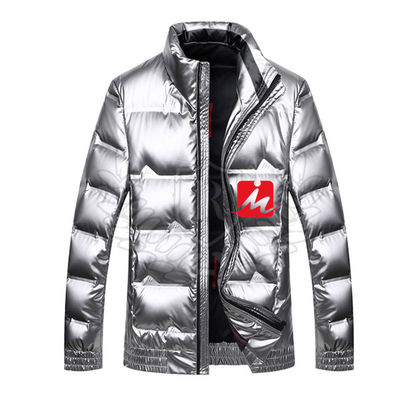 Abajo chaqueta encapuchada del fumador de los hombres rellenados de la chaqueta del invierno de fumador