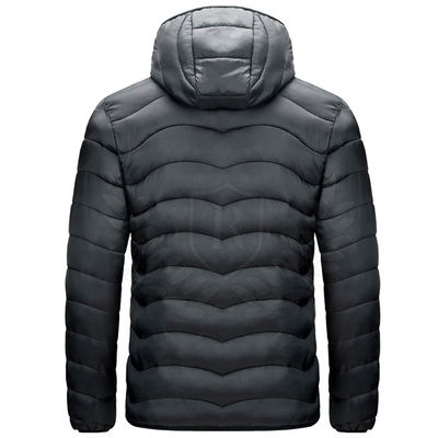 Las chaquetas ligeras de encargo del invierno de la cazadora de la burbuja impermeabilizan las mangas desprendibles respirables