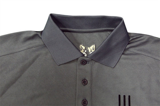 Polo Shirt Cotton Men Golf de encargo respirable Polo Shirt