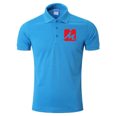 El piqué respirable 100% del rayón de 240 G/M Polo Shirts bordó a Polo Shirts de los hombres del algodón