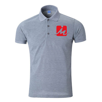 El piqué respirable 100% del rayón de 240 G/M Polo Shirts bordó a Polo Shirts de los hombres del algodón