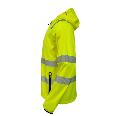 Alto Workwear impermeable de Vis Uniform Reflective Work Jacket de la ropa de la visibilidad hola