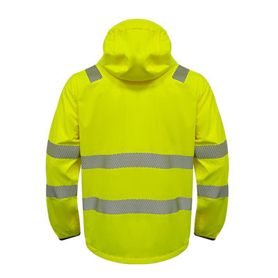 Alto Workwear impermeable de Vis Uniform Reflective Work Jacket de la ropa de la visibilidad hola