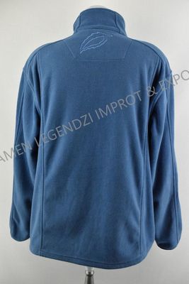 Chaqueta caliente del paño grueso y suave de la chaqueta de los hombres a prueba de viento de la cremallera multi casual al aire libre del bolsillo