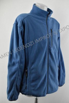 Chaqueta caliente del paño grueso y suave de la chaqueta de los hombres a prueba de viento de la cremallera multi casual al aire libre del bolsillo