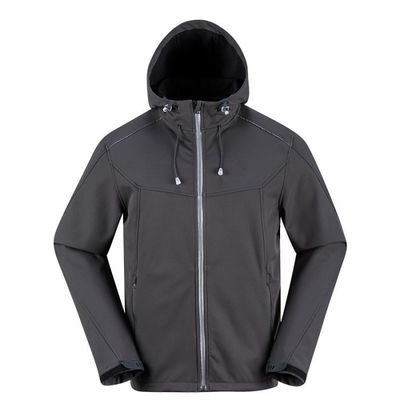 La chaqueta funcional al aire libre de la prenda impermeable del deporte de Softshell de las chaquetas de los hombres respirables del invierno