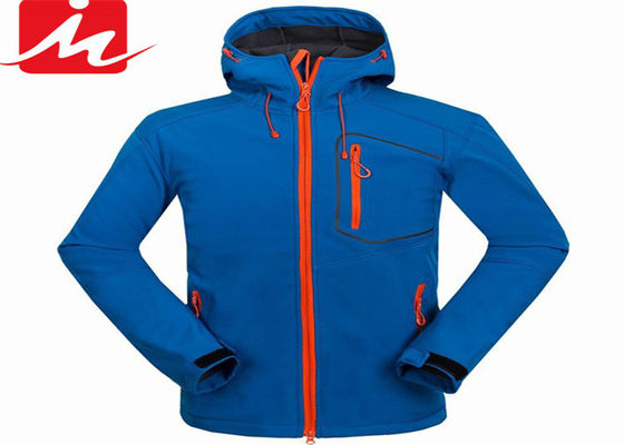 Chaqueta de Spandex del poliéster de los hombres al aire libre del invierno de las chaquetas de Softshell de la prenda impermeable del hidrófugo