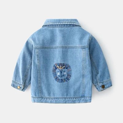 chaqueta casual al por mayor de la primavera del reclye y del dril de algodón de los muchachos del otoño para los niños